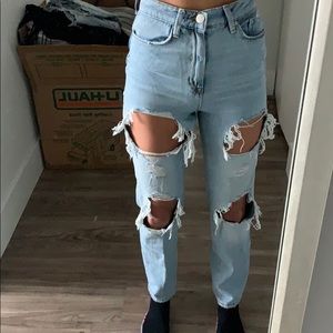 Distressed Jeans